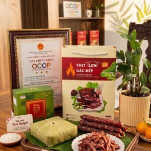 Bánh Chưng Hương Liên 900g Bánh Chưng Bờ Đậu Đặc Sản Thái Nguyên